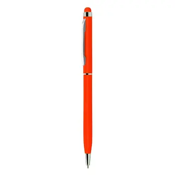 Ручка стилус металлическая 'VIVA PENS' 'KENO' Оранжевый Серебристый 11764-05