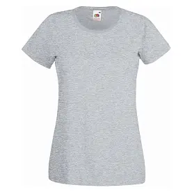 Футболка женская 'Fruit of the Loom' 'Ladies Valueweight T'