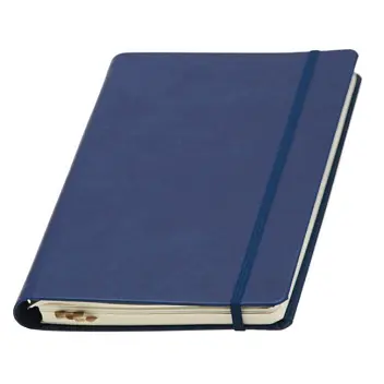 Записная книжка A5 'Ivory Line' в линейку 'Туксон' кремовый блок Синий 6203-02