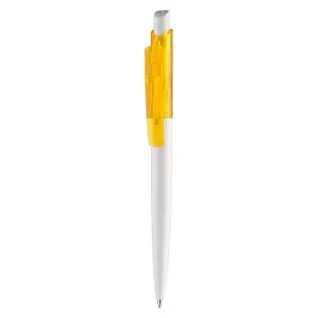 Ручка пластиковая 'VIVA PENS' 'VINI WHITE BIS' Желтый Белый 8623-04