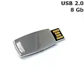 Флешка металева 8 Gb USB 2.0