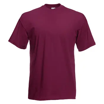 Футболка чоловіча 'Fruit of the Loom' 'Valueweight T' Бордовый 5695-08
