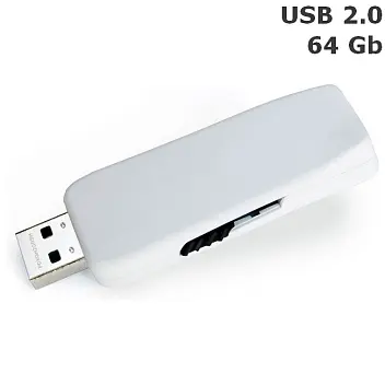 Флешка 'GoodRAM' 'SHARK' 64 Gb USB 2.0 біла Белый 6362-01