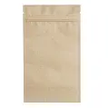 Дой-пак 100х170х30 крафт zip-замок окно (50г кофе)