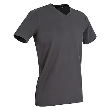 Футболка 'Stedman' 'Clive (V-neck)' Slate Grey Серый 6939-04