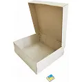 Коробка картонная Самосборная 350х350х130 мм бурая