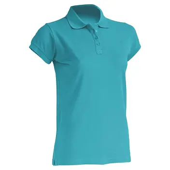 Футболка Поло 'JHK' 'POLO REGULAR LADY' TURQUOISE Зеленый 1590-06