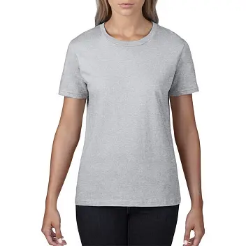 Футболка женская 'Gildan' 'Premium Cotton 185' Серый 8774-09
