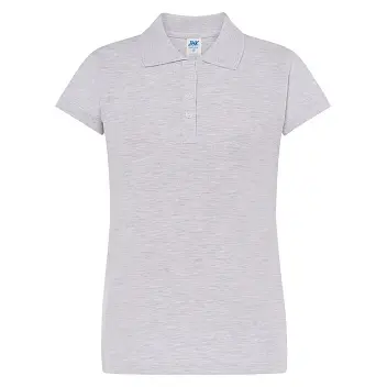 Футболка Поло 'JHK' 'POLO REGULAR LADY' ASH MELANGE Серый 1590-25