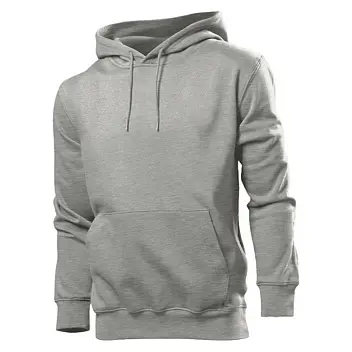 Толстовка 'Stedman' 'Hooded Sweatshirt' чоловіча з капюшоном Серый 8954-03