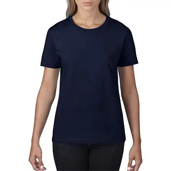 Футболка жіноча 'Gildan' 'Premium Cotton 185' Темно-синий 8774-06