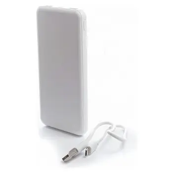 Батарея мобільна Power Bank 10 000 mAh Белый 12775-01