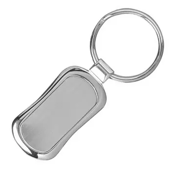 Брелок металевий Серебристый 6243-01