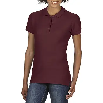Поло жіноче 'Gildan' 'PREMIUM Cotton 223' Бордовый 8767-09