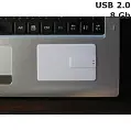 Флешка Кредитка пластикова 8 Gb USB 2.0