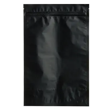 Дой-пак 180х280х40 zip-замок (500г кофе) Черный 12818-02