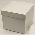 Коробка картонная Самосборная 150х150х130 мм белая