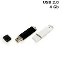 Флешка пластикова 4 Gb USB 2.0