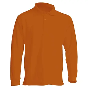 Футболка Поло 'JHK' 'POLO REGULAR MAN LS' ORANGE Оранжевый 1601-10