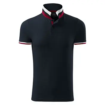 Футболка Поло 'Malfini' 'Collar Up 215' Темно-синий 13618-04