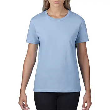 Футболка женская 'Gildan' 'Premium Cotton 185' Голубой 8774-05