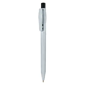 Ручка пластиковая 'Lecce Pen' 'Duo' Белый Черный 15387-01