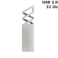 Флешка 'Crossing' silver 32 Gb USB 2.0