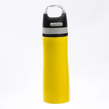 Термопляшка 'Boston Bluetooth' glossy 520 мл Черный Желтый 30058-02