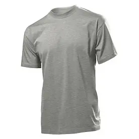 Футболка 'Stedman' 'Classic Men' Grey Heather
