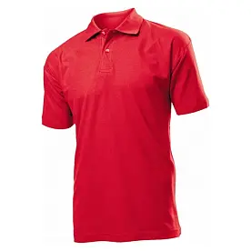 Футболка Поло 'Stedman' 'Polo Men' Scarlet Red