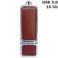 Флешка 'GoodRAM' 'ART LEATHER' 16 Gb USB 3.0 коричнева