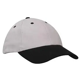 Кепка 'HeadWear' 'Brushed Cotton Cap' Stone-Black