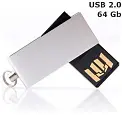 Флешка 'GoodRAM' 'CUBE' 64 Gb USB 2.0 срібляста