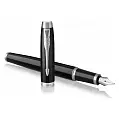 Ручка пір'яна 'Parker' IM 17 Black CT FP F