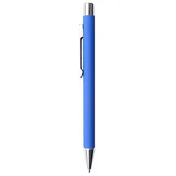 Ручка металева soft-touch Синий Серебристый 6264-04