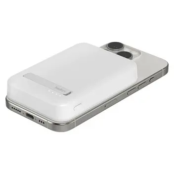 Універсальна мобільна батарея Power Bank 'BELKIN' 10000 mAh Серебристый Белый 15508-02