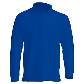 Футболка Поло 'JHK' 'POLO REGULAR MAN LS' ROYAL BLUE