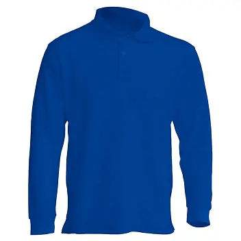 Футболка Поло 'JHK' 'POLO REGULAR MAN LS' ROYAL BLUE Синий 1601-04