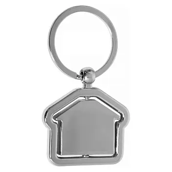Брелок металлический Серебристый 12336-01