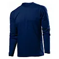 Футболка 'Stedman' 'Classic Long Sleeve Men' Blue Midnight