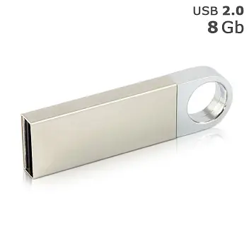 Флешка 'GoodRAM' 'UNITY' 8 Gb USB 2.0 Серебристый 5149-01