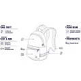 Рюкзак 2в1 'Pacsafe' 'Slingsafe LX400' 'антивор' 7 степеней защиты