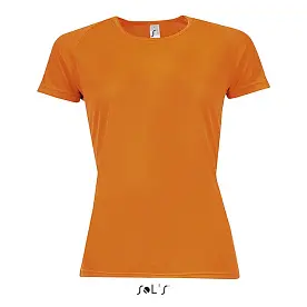 Футболка женская с круглым воротом SOL'S SPORTY WOMEN