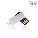 Флешка 'GoodRAM' 'CUBE' 32 Gb USB 2.0 срібляста