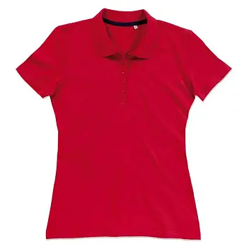 Футболка Поло 'Stedman' 'Hanna (Polo)' Сrimson Red Красный 6934-02