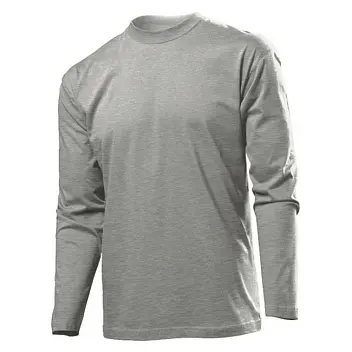Футболка 'Stedman' 'Classic Long Sleeve Men' Grey Heather Серый 6921-04