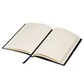 Записная книжка А5 'Mem'O!' в линейку 'Горизонт' кремовый блок