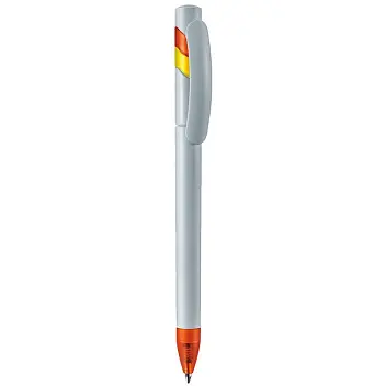 Ручка Lecce Pen пластиковая Желтый Оранжевый Белый 5459-02