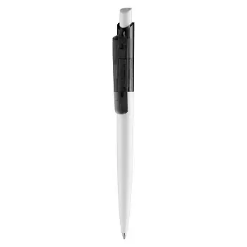 Ручка пластиковая 'VIVA PENS' 'VINI WHITE BIS' Белый Черный 8623-07
