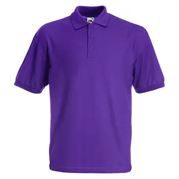 Футболка Поло чоловіча 'Fruit of the Loom' '65/35 Polo' Фиолетовый 5712-15